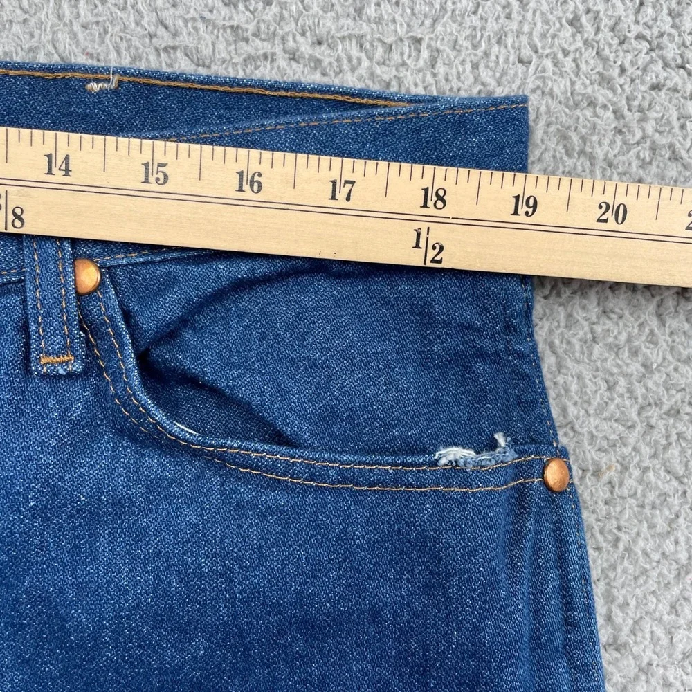 Wrangler Jeans Mens 38x36 Blue Cowboy Cut 13MWZ Original Fit Straight Leg Denim
